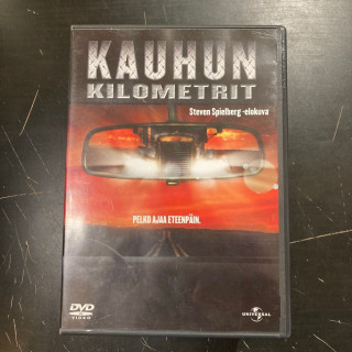 Kauhun kilometrit DVD (VG+/VG+) -toiminta/jännitys-